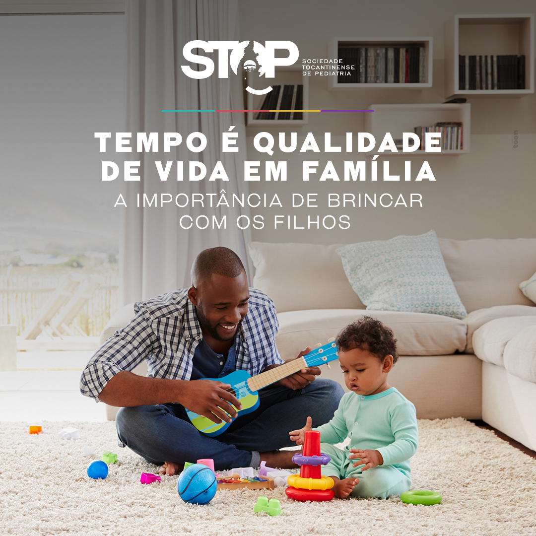 Tempo é qualidade de vida em família: a importância de brincar com os filhos